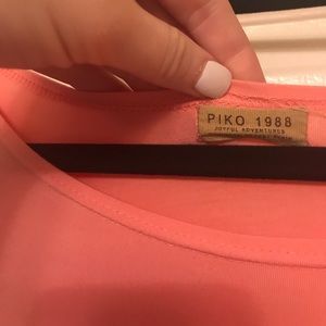 Long sleeved piko shirt